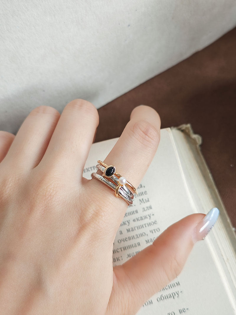 Interlocked Grace Ring Set